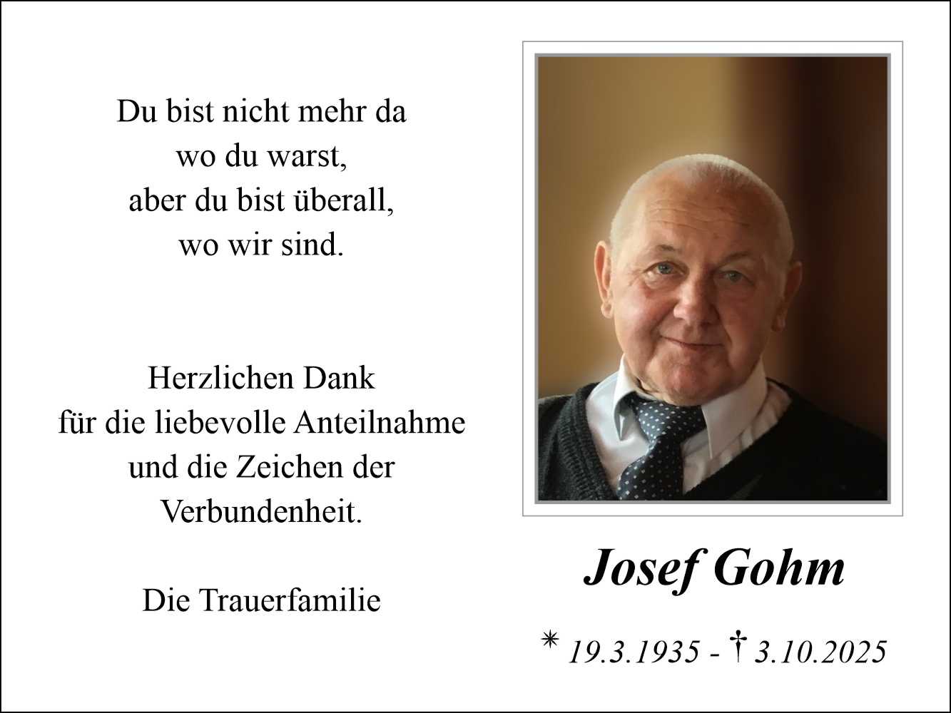 Josef Gohm